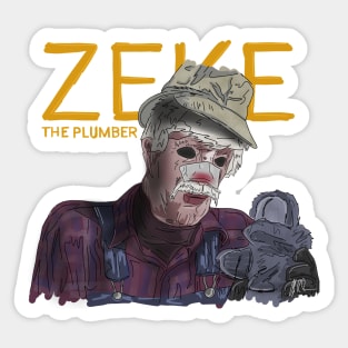 Salute Your Shorts: Zeke The Plumber Sticker